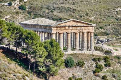 5th c BCE; Built by Elymians; Segesta